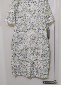 Floral Print Kurta