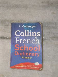 Collins French School Dictionary in Colour