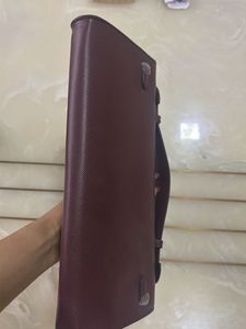 Elegant Maroon Clutch Bag