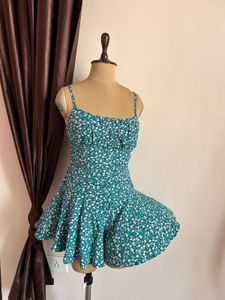 Floral Print Mini Dress