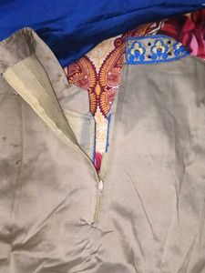 Embroidered Kurta with Long Skirt