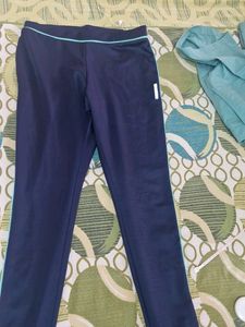 Comfortable Navy Blue Track Pants