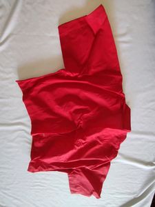 Black And Red Saree (Women's)