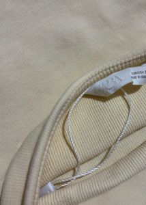 Y2k Butter Yellow ZARA Halter Neck Top