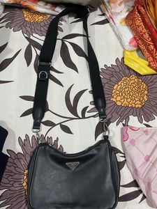 Chic Black Hobo Bag