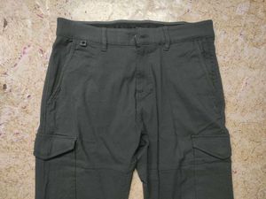 Men's Dark Green Cargo Pants
