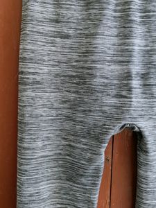 Shaded Grey And Neon Active Wear