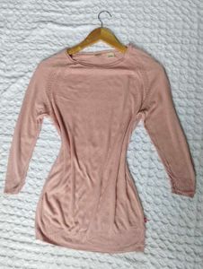 Levi's Light Pink Long Sleeve Top