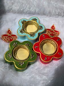 Decorative Flower Candle Holder