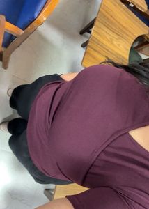 Stylish V-Neck Ruched Top