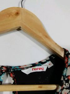 Honey Multicolour Floral Printed Dress (Women)