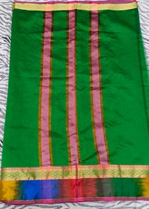 multi green colour  saree