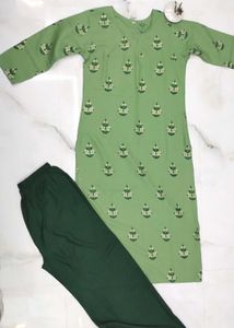 Brand New Green Kurta Set