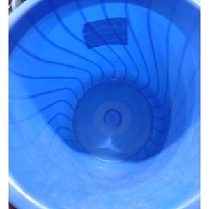 blue bucket