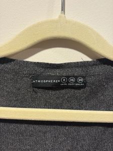 Classic Grey V-Neck Cardigan