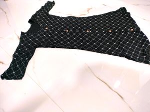 Classy Black Kurti