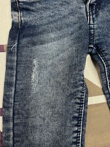 Next.82 Boys' Distressed Dark Wash Jeans