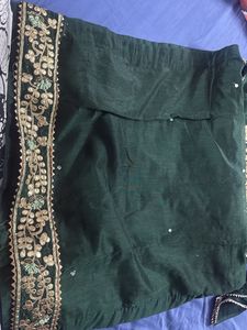 Embroidered Green Kurta