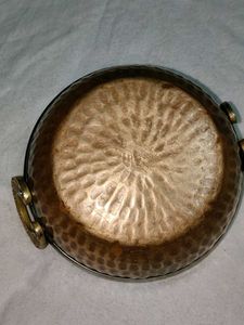Hammered Copper Serving Bowl