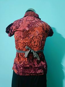 Beautiful Bohemian Style Cotton Top