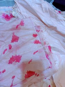 Elegant Floral Print Kurta Set with Dupatta