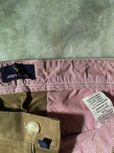 Allen Solly Men's Casual Khaki Trousers