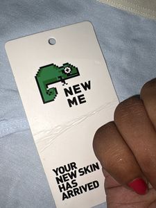 unused newme skyblue M size panty