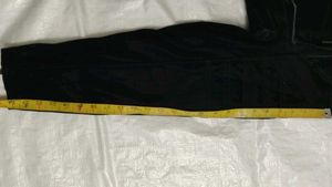 Black Hooded suede Jacket
