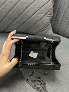 Sparkling Black Clutch Bag