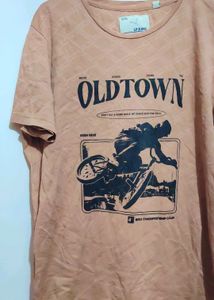 Tan Color T-shirt For Boy &amp; Men