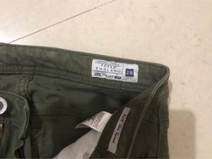 Olive Green Slim Fit Chinos