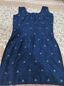 Elegant Navy Blue Kurta