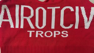 Red Apricot Crop Top