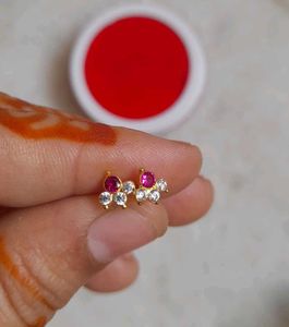 beautiful New earrings gold