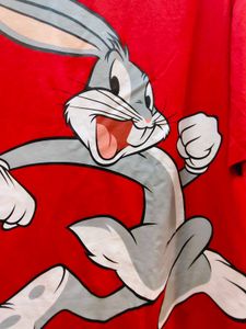 Bonkers Bugs Bunny Oversized Graphic Tee