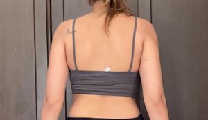 Solid Grey Tube Top