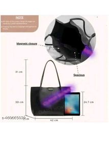 Black Tote Bag - Stylish and Versatile