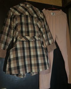 Chic Plaid Set