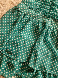 Chic Polka Dot Tiered Dress