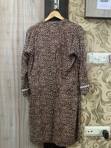 Stylish Leopard Print kurta set
