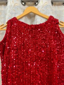 Women Sheath Red Dress