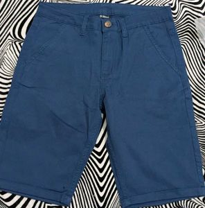 Classic Blue Denim bermuda