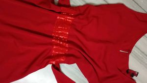 🤎♥️80'S Vintage Sequin Red Midi