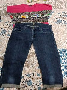 COMBO - Capri and top