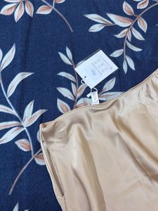 Elegant Satin Long Skirt