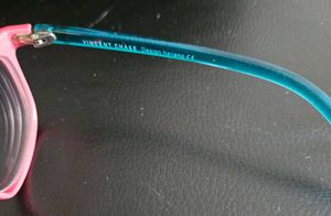 Vincent Chase pink &amp; turquoise glass frame