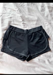 Black inbuilt Shorts