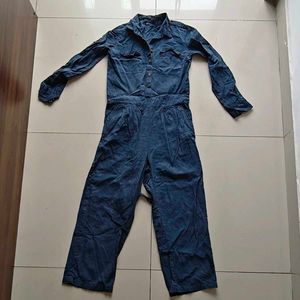 Blue Denim Jumpsuit