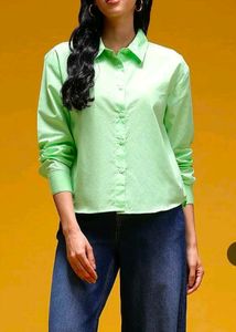 Light Green Collared Shirt