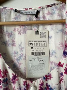 Zara Floral Print Mini Dress